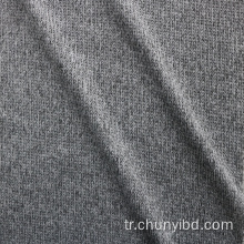 Yumuşak ve esnek yüksek kaliteli 130gsm%100 polyester toptan gevşek tek jersey örme kumaş giysi için